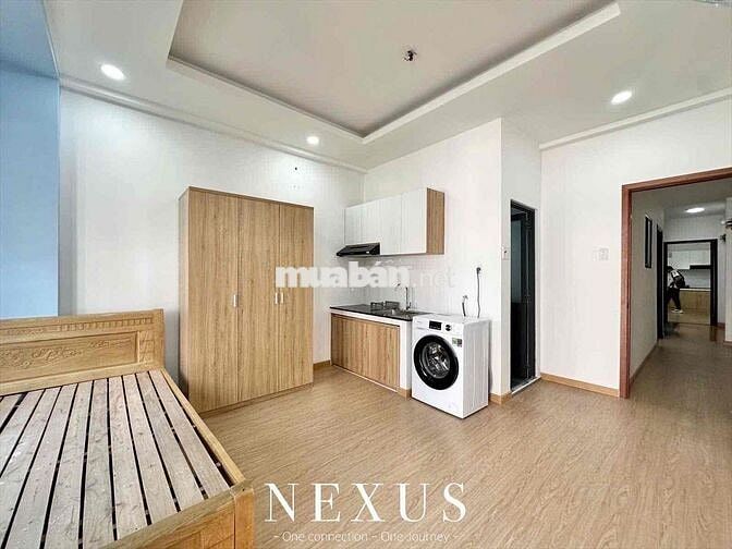 PHÒNG BAN CÔNG MÁY GIẶT RIÊNG FULL NỘI THẤT NGAY CHỢ HẠNH THÔNG TÂY
