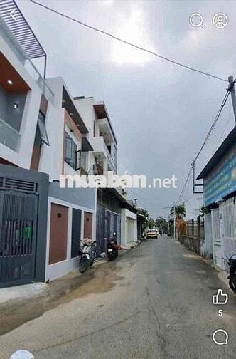 HOT  Chỉ 5 tỷ 290 triệu Nhà mới Trệt 2 lầu - Hiệp Thành 1