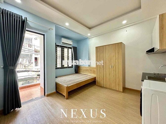PHÒNG BAN CÔNG MÁY GIẶT RIÊNG FULL NỘI THẤT NGAY CHỢ HẠNH THÔNG TÂY
