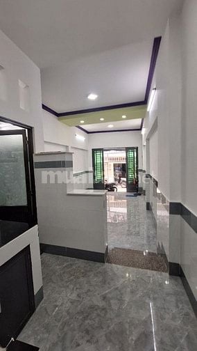 Nhà mới tuyệt đẹp, 1trệt, 1lầu, ST. Ngang 3,7m/NH4m x Dài 14,2m