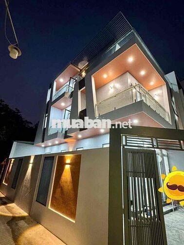 HOT  Chỉ 5 tỷ 290 triệu Nhà mới Trệt 2 lầu - Hiệp Thành 1