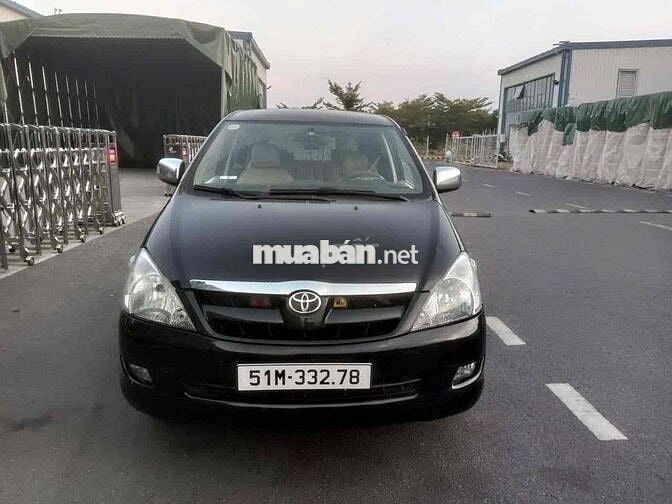 Toyota Innova 2006 Đen 7 chỗ