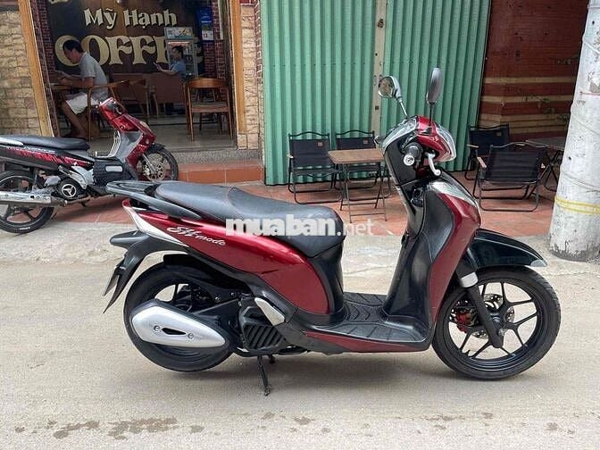 Honda SH Mode 2017 Đỏ đen Smartkey