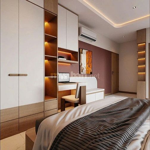 CHDV xây mới  cách 20m ra MT Nguyễn Oanh - khu Lam Sơn, khoán 105tr/th