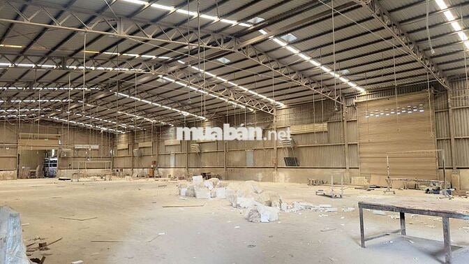 Xưởng giá rẽ Thuận An 6500m²/200tr đường cont điện hạ bình sx đa nghề