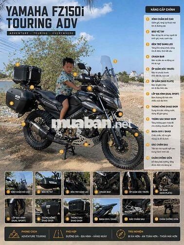 Yamaha FZ150i Xám Nguyên bản
