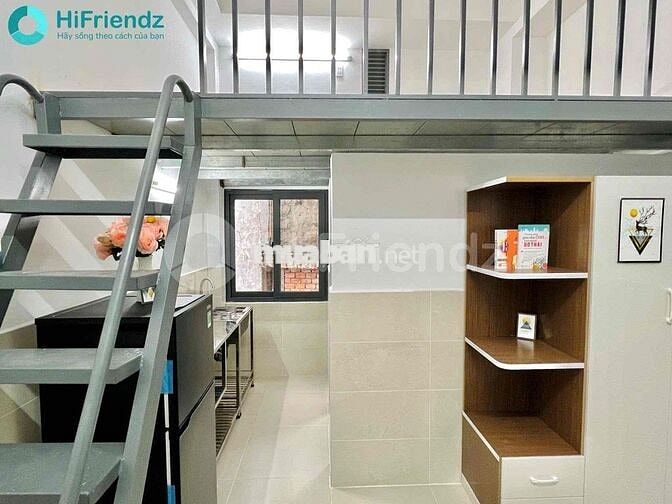 Duplex cửa sổ full nội thất,Free xe, trống sẵn cọc 1 tháng