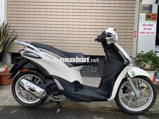 Piaggio Liberty 50cc Trắng biển Hà Nội