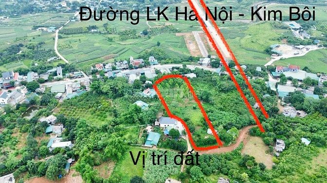 5205m Có 600m Đất Ở Tại  Kim Bôi - Có Giếng Khoáng Nóng 35 độ 