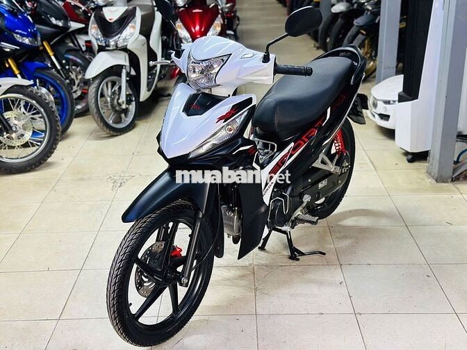 XE MÁY THỊNH PHÁT- WAVE RSX FI TRẮNG ĐEN VÀNH ĐÚC