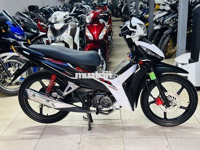 XE MÁY THỊNH PHÁT- WAVE RSX FI TRẮNG ĐEN VÀNH ĐÚC