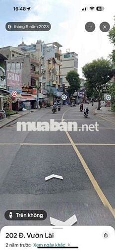 CHO THUÊ NHÀ MẶT TIỀN VƯỜN LÀI – NGUYÊN CĂN 4x30 – VỪA Ở VỪA LÀM VIỆC