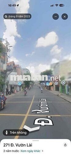 CHO THUÊ NHÀ MẶT TIỀN VƯỜN LÀI – NGUYÊN CĂN 4x30 – VỪA Ở VỪA LÀM VIỆC