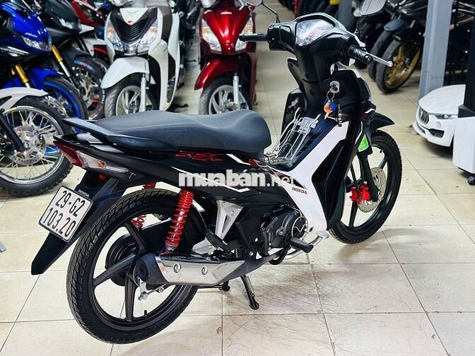 XE MÁY THỊNH PHÁT- WAVE RSX FI TRẮNG ĐEN VÀNH ĐÚC