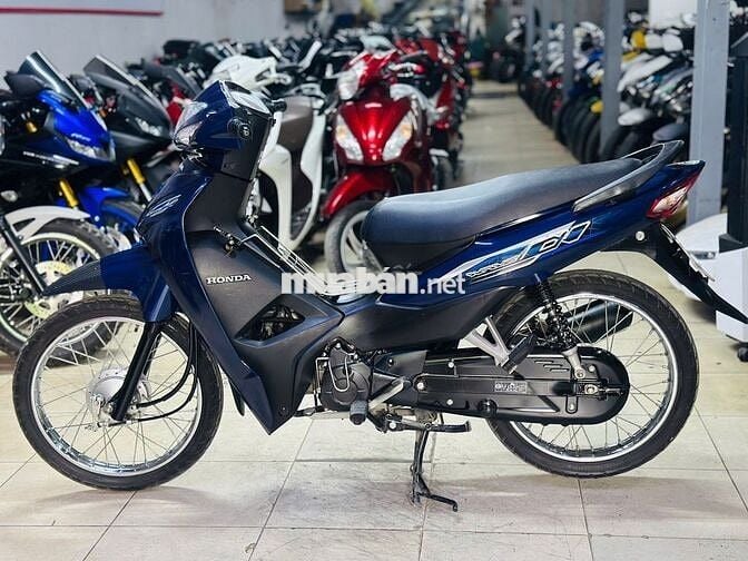 XE MÁY THỊNH PHÁT- WAVE A 110 XANH THAN LƯỚT ĐI ÍT