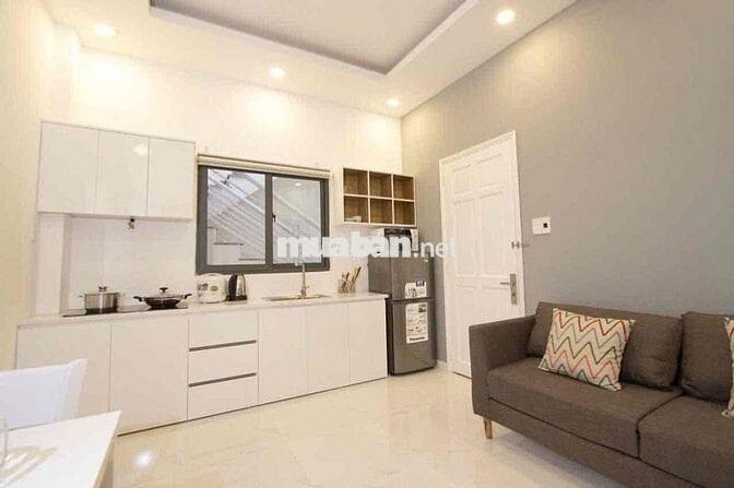 Cho thuê căn hộ 1pn tách bếp thang máy bảo vệ gần Dương Bá Trạc Quận 8