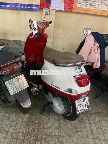 Piaggio Vespa 3vie 125 2013 Trắng Đỏ