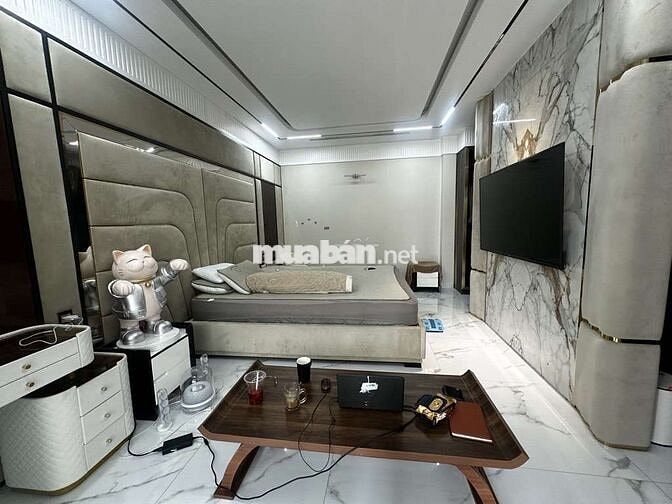 BÁN BIỆT THỰ 2 MẶT TIỀN. BÌNH HƯNG, 168M2, NỘI THẤT CAO CẤP, 15,6 TỶ.