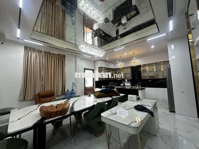 BÁN BIỆT THỰ 2 MẶT TIỀN. BÌNH HƯNG, 168M2, NỘI THẤT CAO CẤP, 15,6 TỶ.