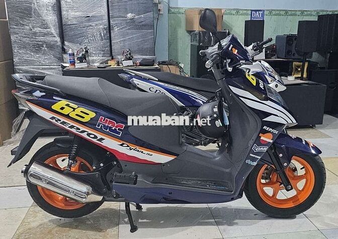 Dylan 150 Đời 2004 Xanh Trắng Cam