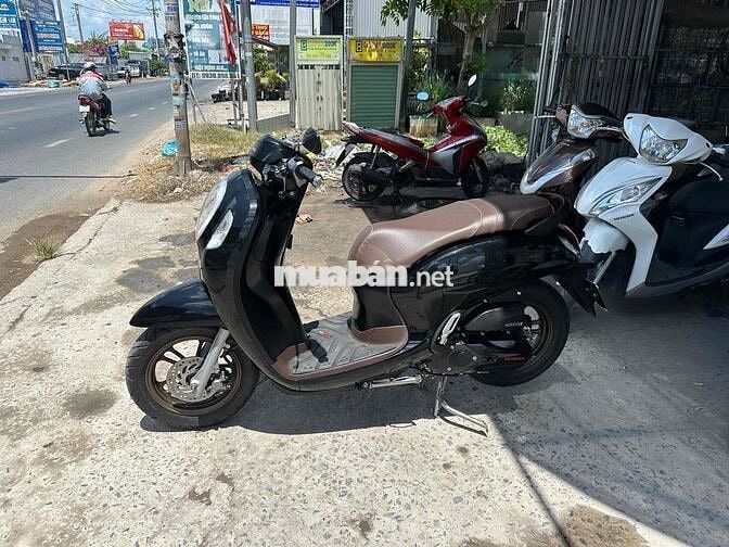 Honda Scoopy Đen bóng Smartkey Xe zin êm