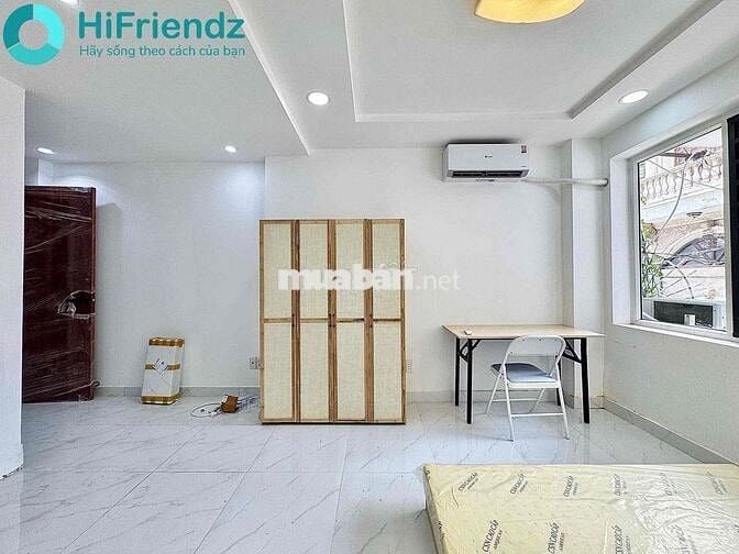 CHO THUÊ CĂN HỘ SIÊU RỘNG CỬA SỔ LỚN MÁY GIẶT RIÊNG NGAY CHỢ BÀ CHIỂU