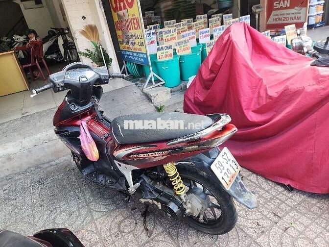Honda Air Blade màu Đỏ 2008