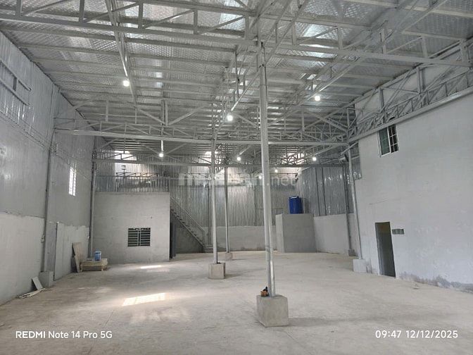 🏠💗 cho thuê kho xưởng mới 500m2 giá 35tr 