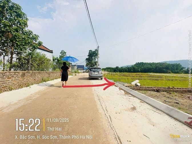 CHỈ HƠN 1 TỶ SỞ HỮU NGAY ĐẤT XÂY NHÀ VƯỜN 100m² TẠI MINH TRÍ SÓC SƠN