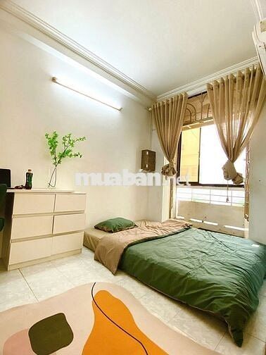 Lầu 1- Studio full nt- Bancol lớn- 30m2- Số 137 Trần Đình Xu