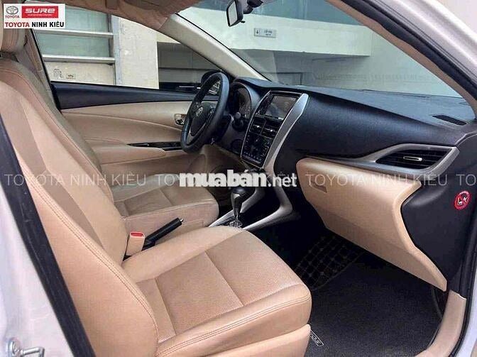 Toyota Vios 2020 1.5G 121.000 km Trắng