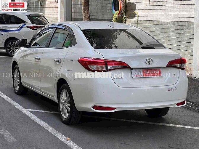 Toyota Vios 2020 1.5G 121.000 km Trắng