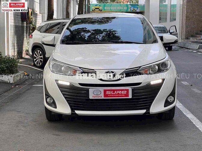 Toyota Vios 2020 1.5G 121.000 km Trắng