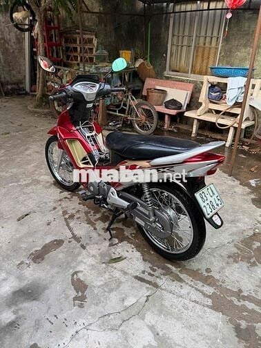 Honda Future X fi Đỏ bạc bs 83