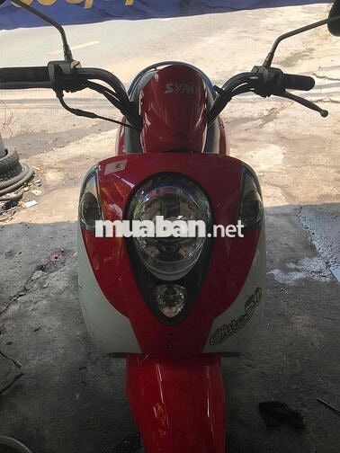 SYM Elite 50 Đỏ trắng Đã sử dụng
