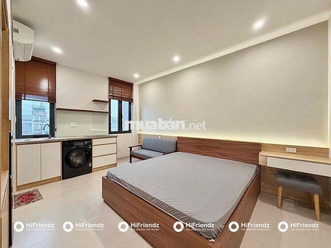 🌟CĂN HỘ STUDIO FULL NỘI THẤT - Máy Giặt Riêng - Gần AEON - TÊN LỬA🌟