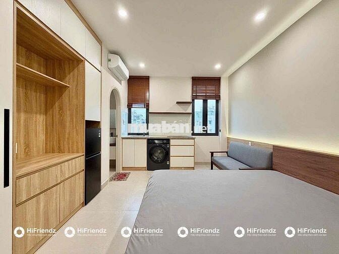 🌟CĂN HỘ STUDIO FULL NỘI THẤT - Máy Giặt Riêng - Gần AEON - TÊN LỬA🌟