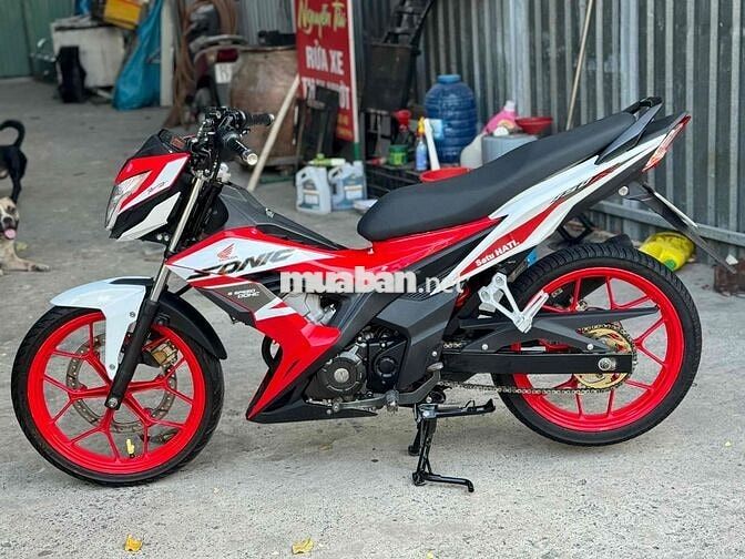 Honda Sonic 2019 Trắng Đỏ ( Hỗ Trợ Góp