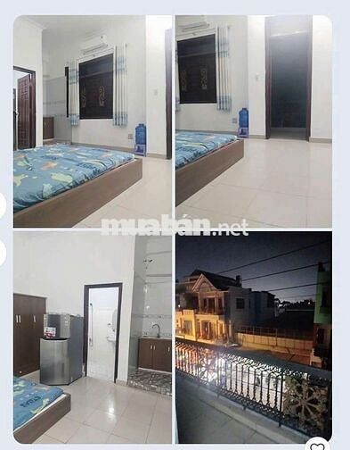 phòng rộng, full nội thất,ban công, cửa sổ 