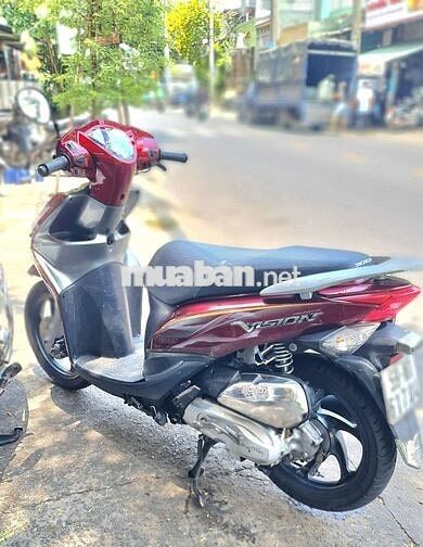 Honda Vision 2013 Đỏ-xám 37.000 km