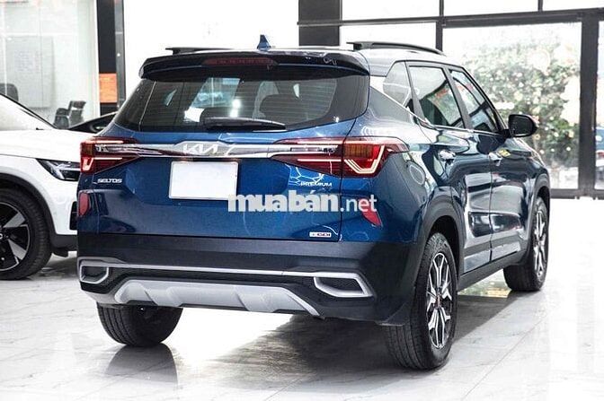 Kia Seltos 2023 Premium 1.4T 18000 km Xanh