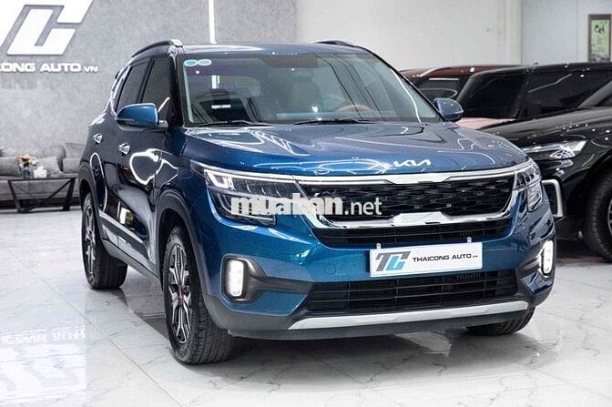 Kia Seltos 2023 Premium 1.4T 18000 km Xanh