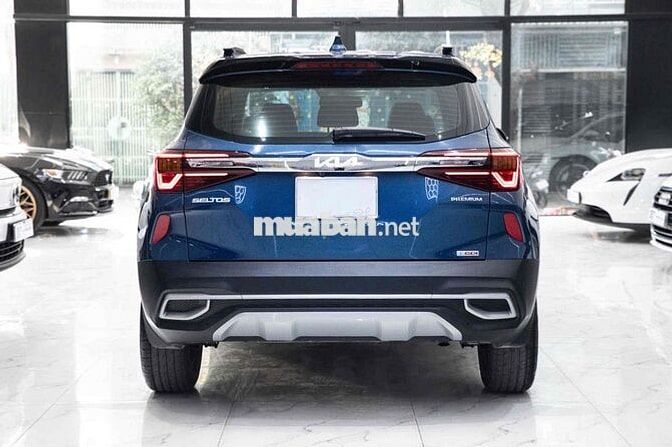 Kia Seltos 2023 Premium 1.4T 18000 km Xanh