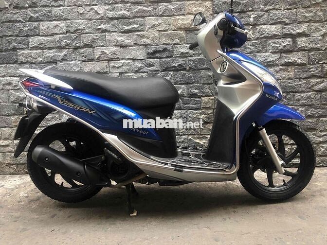 Honda Vision Fi 2013 Xanh bạc chín chủ Tphcm