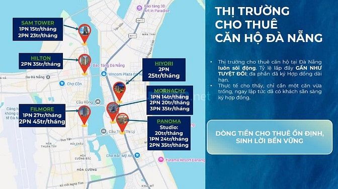 Nhận chọn căn ngoại giao dự án Symphony 5 view pháo hoa trực diện sông