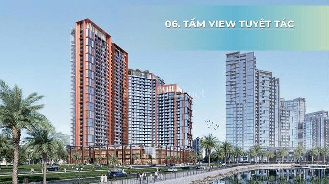Nhận chọn căn ngoại giao dự án Symphony 5 view pháo hoa trực diện sông