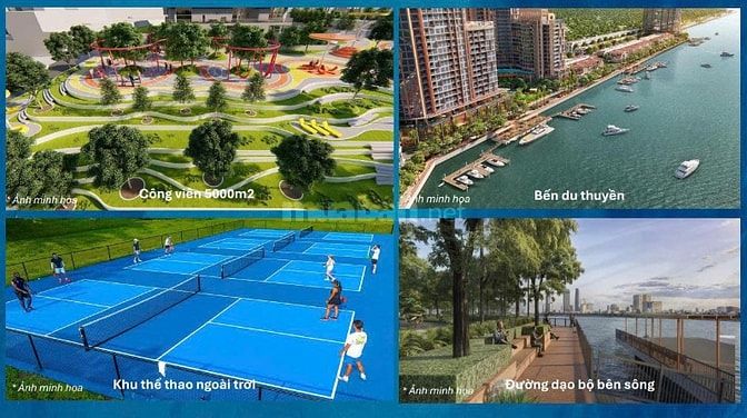 Nhận chọn căn ngoại giao dự án Symphony 5 view pháo hoa trực diện sông