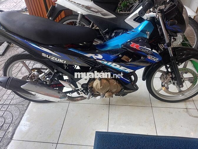 Suzuki Raider R150 Xanh đen