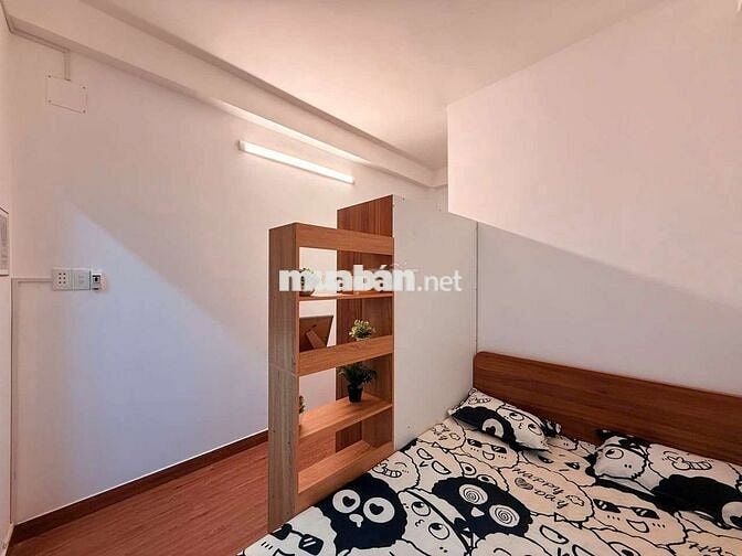 Penthouse/1PN/BC- Sau Vạn Hạnh Mall- khu biệt thự- free xe- tầng 3