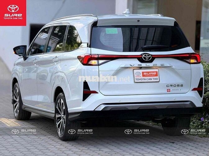 Toyota Veloz Cross Top 2025 Trắng chính hãng